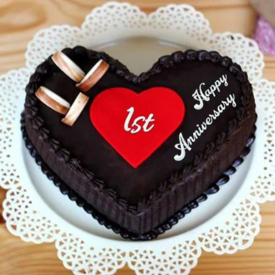 Anniversary Chocolate Cake by Sugar & Soul